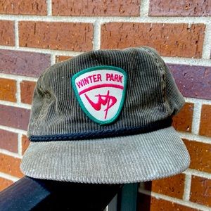 Vintage Winter Park Corduroy Hat